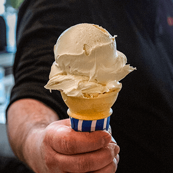 Menomonee Falls, WI Custard Shop: Kraverz Flavor of the Day (made fresh every morning)